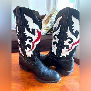Black and red Cowgirl boots size 7.5